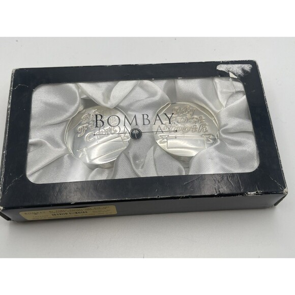 The Bombay Company Infant First Tooth & First Curl Keepsake 2P Box Set New - Picture 1 of 6